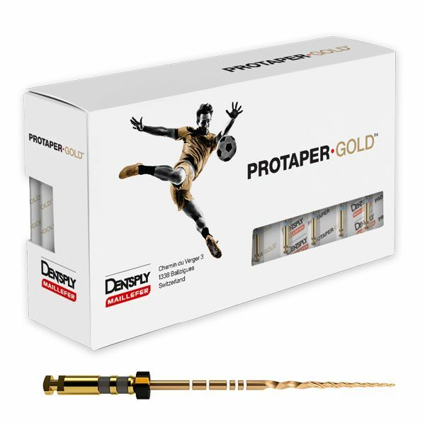 Dentsply ProTaper Gold Rotary Files F1,F2,F3,F4,F5,S1,S2,SX-F3,SX 21mm 6 file/pk