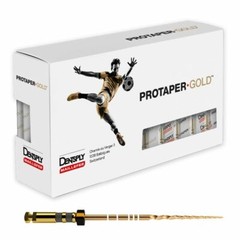 Dentsply ProTaper Gold Rotary Files F1,F2,F3,F4,F5,S1,S2,SX-F3,SX 21mm 6 file/pk