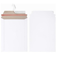 Rigid Photo Mailers 300gsm Cardboard Self Seal with Easy Open Tear Strip 100-400