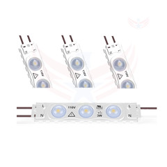 AC LED Module 73FT 3W Cool White Store Front Lights IP67 No Power Supply Needed