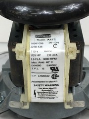 FASCO 70581058 A172 Draft Inducer Blower Motor Assembly 7058-1058 J238-138 MD212