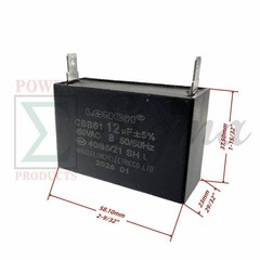 New Generator Capacitor 450 VAC 12uF 12μf 50/60Hz CBB61 40/70/21 UL Listed
