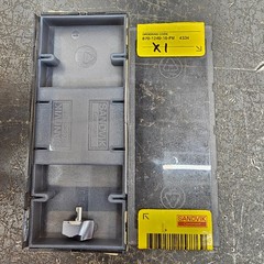 Qty 1 Sandvik .488″ 12.40mm 870-1240-10-PM 4334 Grade Carbide Drill Insert