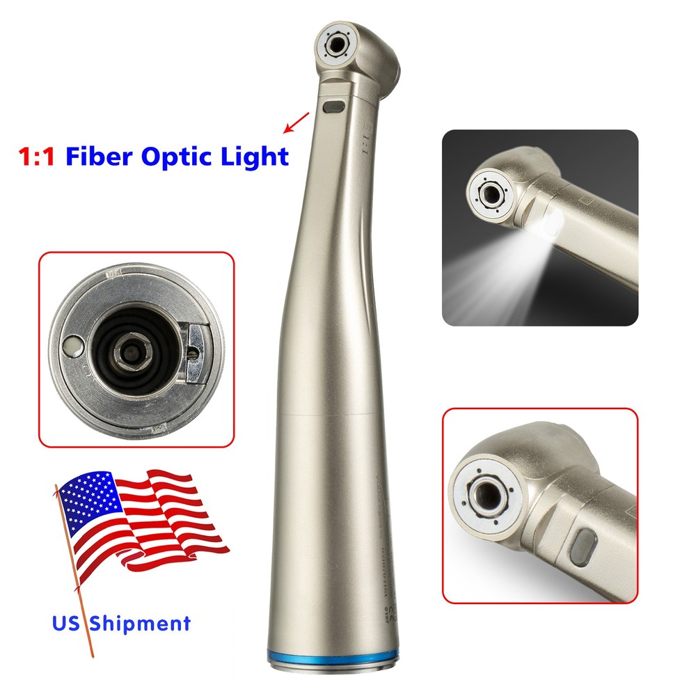 Dental Brushless LED Electric Micro Motor /1:5 1:1 Handpiece LED Fiber Optic
