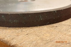 LOT MX: SUPERABRASIVES SURFACE GRINDING GRINDER WHEEL WITH 1-1/4 ARBOR BORE