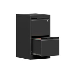 NEW Metal Vertical File Storage Cabinet with Lock 2 Drawer Office Filing Cabinet