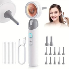 1.38” Ear Camera Wit IPS Display and 1080P Camera Ear Check Portable Inspector