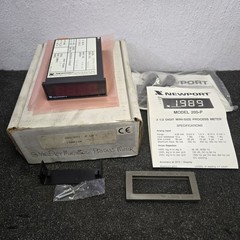 NOS Newport 205-PA1 R C0 Process Panel Meter 3/64DIN 4-20mA DC 115VAC Red LED CO
