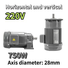 High-Quality 28mm Electric Gear Motor 750W Speed Reduction Variable Three-phase