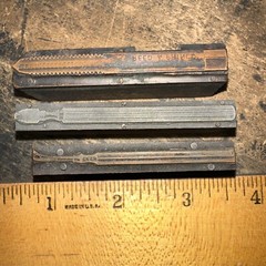 Printing Blocks ( Old Speciality Tools ) Type Cut Blocks