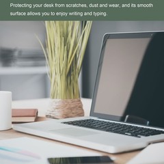 Desk Mat Protector PVC Non Slip Laptop Pad Writing Mat (Pink 23.62×11.81 Inch)