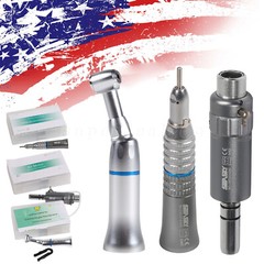 2/4Holes Dental Slow Low Speed Handpiece Push Button Contra Angle E-type For NSK