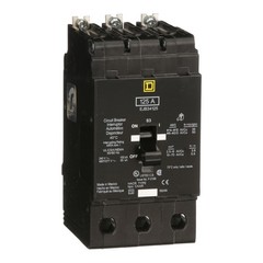 Schneider EJB34125 – MCB, E-Frame, 125A, 3 pole, 480Y/277VAC, 100kA max, bolt on