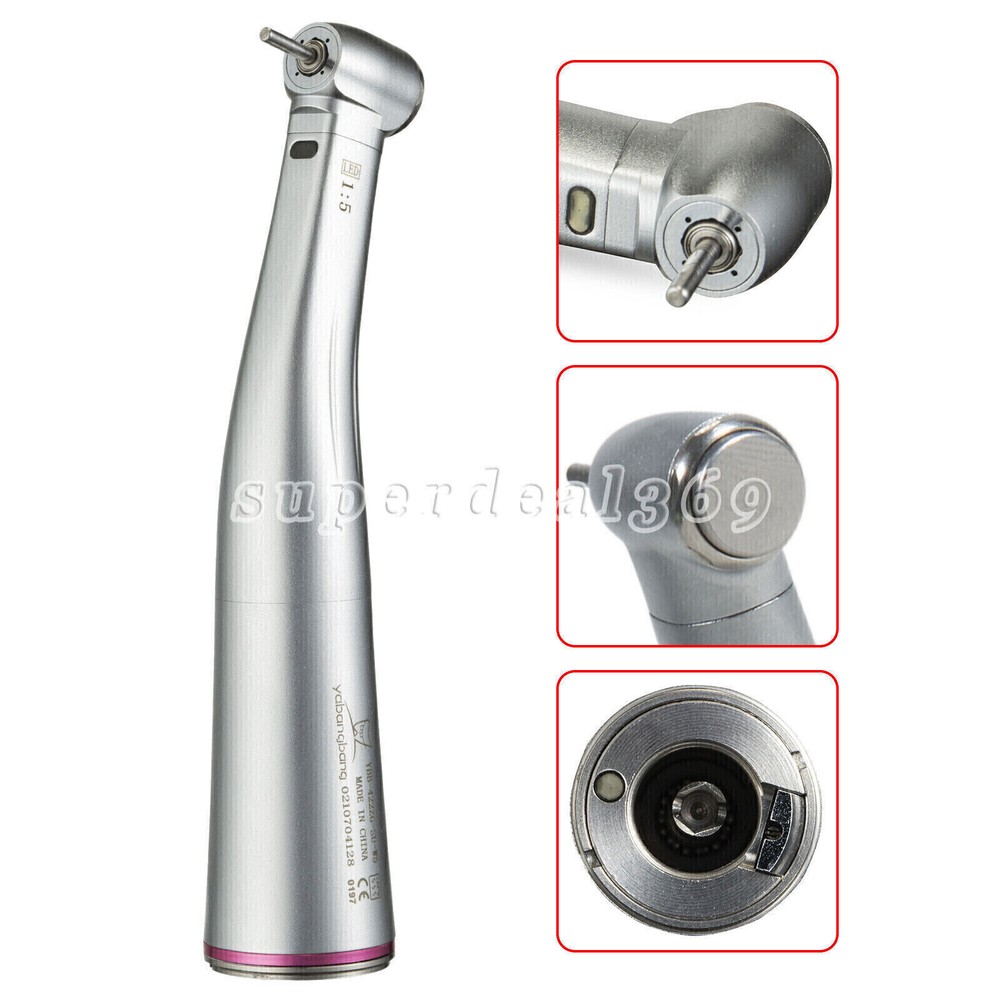 Dental Touch Electric Micro Motor/1:5 1:1 16:1 LED Contra Angle Handpiece ns