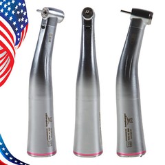 Dental LED Fiber Optic 1:5 Increasing Contra Angle Handpiece for Electric Motor