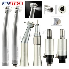 Low Speed Handpiece Contra Angle Motor / LED Fiber Optic Turbine YX/YBM Dental