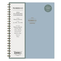 8.5"x11" 2026 Weekly/Monthly Wirebound Planner Hardcover