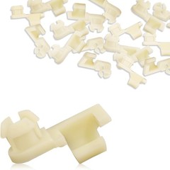 25PCS Rod Clips Tailgate Lock Handle Retainer Rod Clip 3/16 for GM Chevy GMC Tru