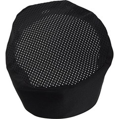 Black Chef Hat – Adjustable. One Size Fit Most.
