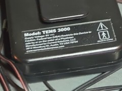 Roscoe TENS 3000 2-Channel Handheld Unit with Leads Untested