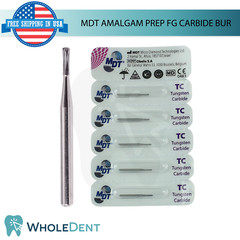 MDT Amalgam Prep FG Carbide Burs Cavity Preparation Shaping Dental Restoration