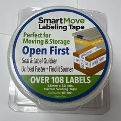 Smart Move Packing Moving Pre-Printed Tape “OPEN FIRST”