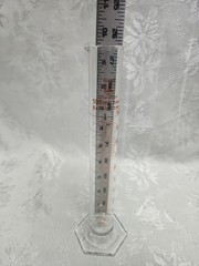 100ml Graduated Cylinder, Boro. 3.3 Glass, Single Metric, Class B SINGLE ITEM =1