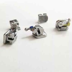 Dental Self-ligating Orthodontic Brackets Metal Braces Roth 022 345 hooks