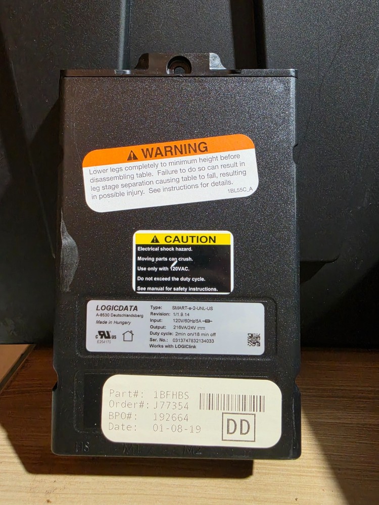 LogicData SMART-E-2-UNL-US Control Box REV 1/1.9.14 WORKS FREE SHIP