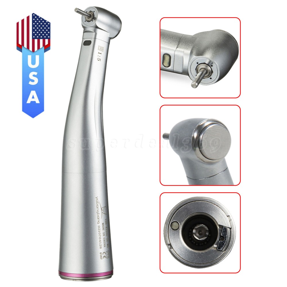 Dental Brushless Electric Micro Motor /1:5 Increasing 1:1 Contra Angle Handpiece