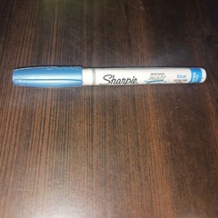 Sharpie Paint Marker Pen Extra Fine Point, Metallic Blue – 1 EACH