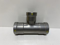 Viega 2″ x 2″ x 1-1/2″ MegaPressG Tee #25401 Carbon Steel