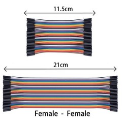 10cm 240pcs Breadboard Jumper Wires Cable Kit to Female, to , Female to Femal…
