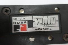 Ross W6577A2407 Pneumatic Solenoid Valve 2-10bar 120v-ac