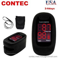 Blood Oxygen Sensor,SPo2 Pulse Oximeter with Carrying Case,rope,FDA,CE US ship