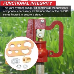 EAORBD C-1000 Hydrant Part Kit for Merrill Yard Repair Yellow