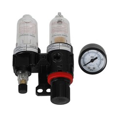AFC-2000 Pneumatic Air Compressor Filter Regulator Moisture Trap Pressure Gauge