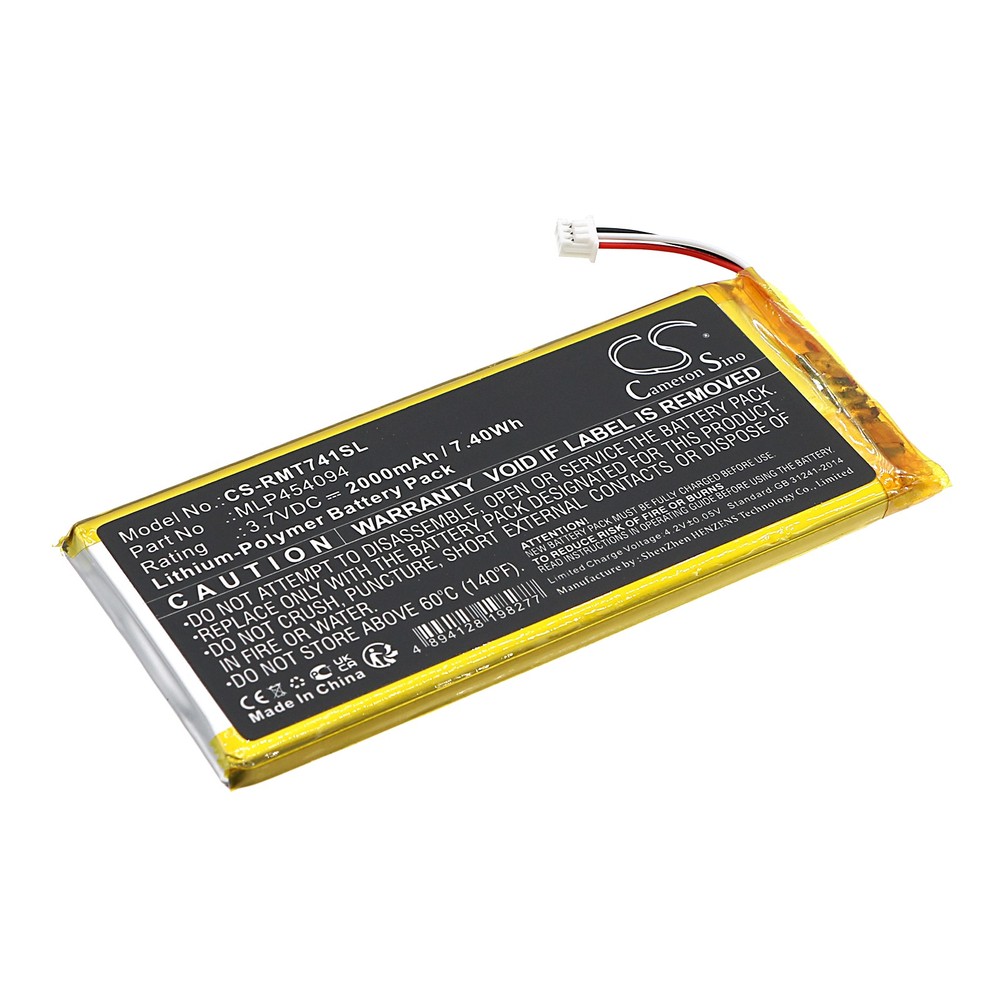 2000mAh 7.4Wh Battery for RAND MCNALLY TND-740C P/N:MLP454094