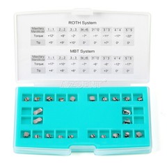 AZDENT Dental Metal Self-Ligating Brackets Braces Mini Roth.022 345 Hooks USA