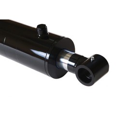 Hydraulic Cylinder Welded Double Acting 4″ Bore 8″ Stroke Cross Tube 4×8 NEW