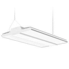 2FT Linear LED High Bay Light 300W 2Pack Commercial Warehouse Shop Light Fixture