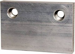 Gibraltar 6″ Wide x 4″ High x 3/4″ Thick, Flat/No Step Vise Jaw Soft, Aluminu…