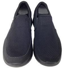 Skechers Men’s Work RF Mcallen Slip On Slip Resistant Shoes Blk Size:11 156RT