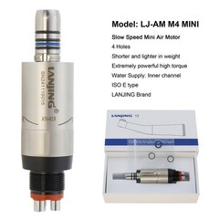 Dental Hygiene Prophy 4:1 Straight Nose Cone Handpiece Air Motor 4 Hole WH NSK