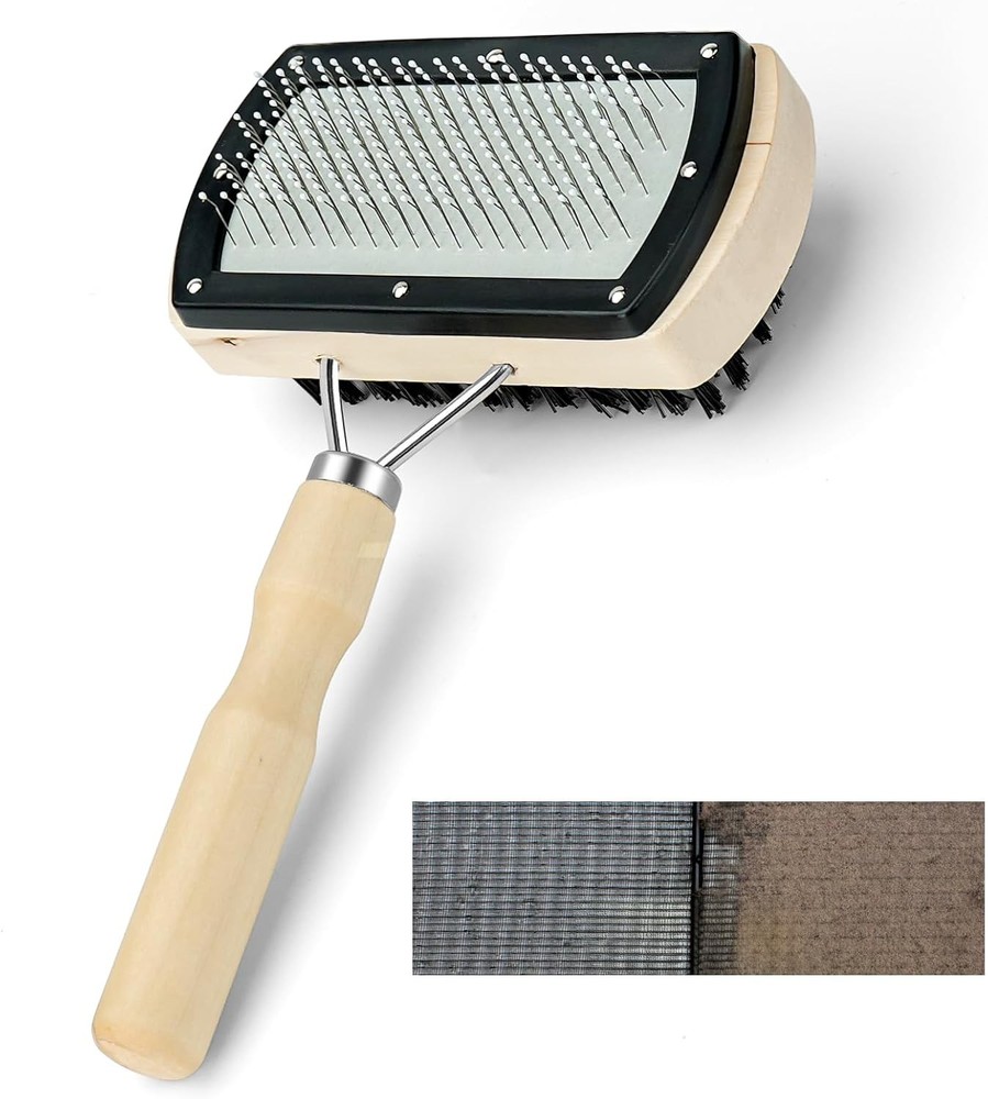 Air Conditioner Coil Cleaning Brush – Double Sided HVAC Brush AC Coil Cleaner Br