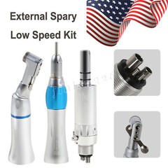 Dental Low Slow Speed Handpiece Contra Angle Straight Air Motor E-type 2/4 Holes