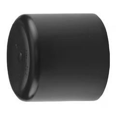 End Cap, 6-7/8 In., Polyethylene, Pk6, 153968016