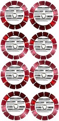 8pk 6” early entry Blade XL6-3000 item # 542777007 Red bond equivalent