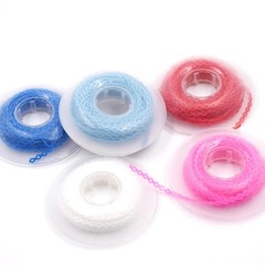 44Color Orthodontic Dental Rubber Band Elastic Power Chain Long/Short/Continuous