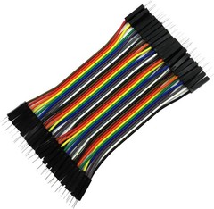 Dupont Cable Jumper 40 Wire 10cm F-M F-F M-M For Arduino Raspberry Breadboard